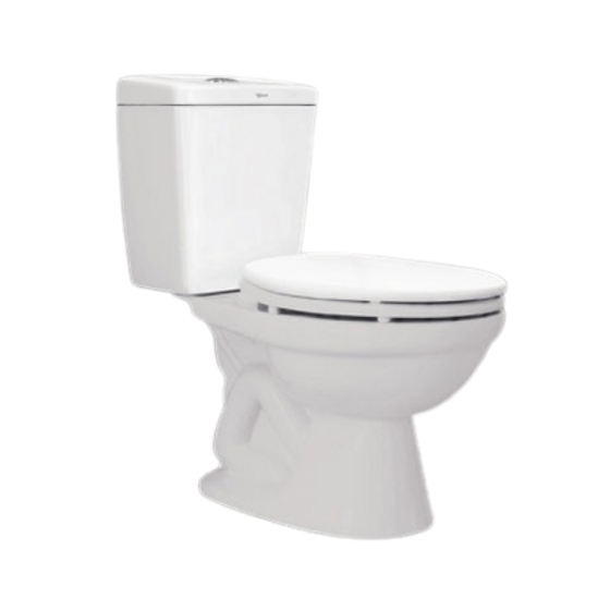 Bồn cầu Viglacera VT34 2 khối nắp thường/nắp êm