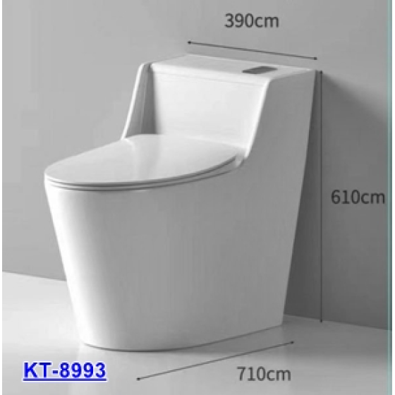 Bàn Cầu Liền Khối Kante KT-8893