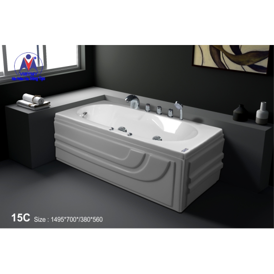 Bồn tắm nằm Việt Mỹ 15C