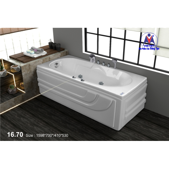 Bồn tắm nằm Việt Mỹ 16-70