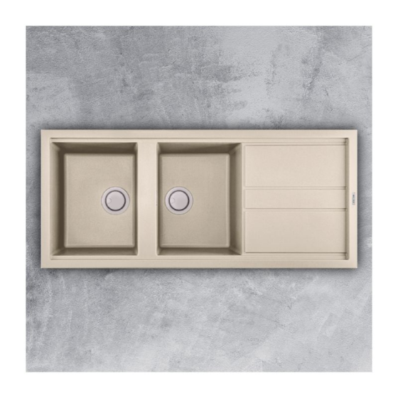 Chậu đá Malloca BIANCO K-50062 ( NANO)
