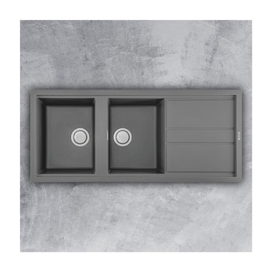 Chậu đá Malloca TITANIUM K-50073 ( NANO)