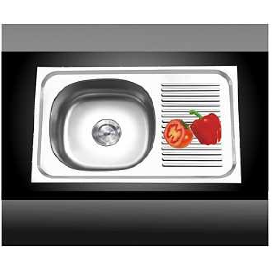 Chậu rửa chén Toàn Mỹ đơn 1 hộc 1 cánh AS1-1