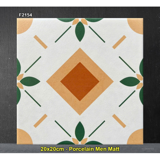 Gạch trang trí Trung Quốc 20x20cm F2154