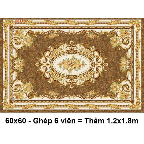 Gạch thảm Tasa 120x180cm 6811