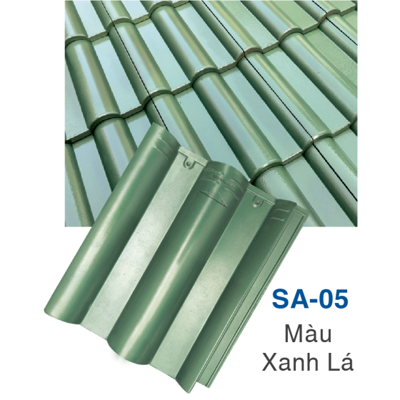Ngói da trơn sóng nhỏ Sunrise SA-05