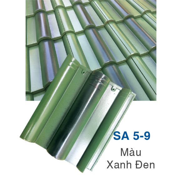 Ngói da trơn sóng nhỏ Sunrise SA-5-9