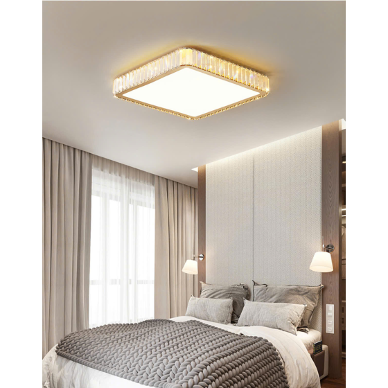 Đèn ốp trần led 3 chế độ sáng OT16VUONG