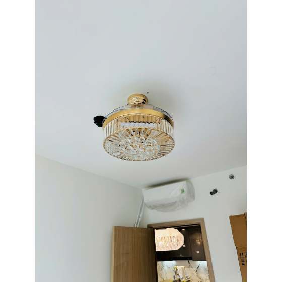 Quạt trần đèn cánh xếp QT4240