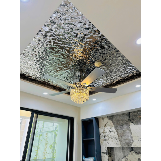 Quạt trần đèn hạt 5 cánh QT5277