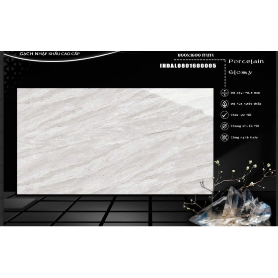 Gạch Ấn Độ 80x160cm INDAL0801600005