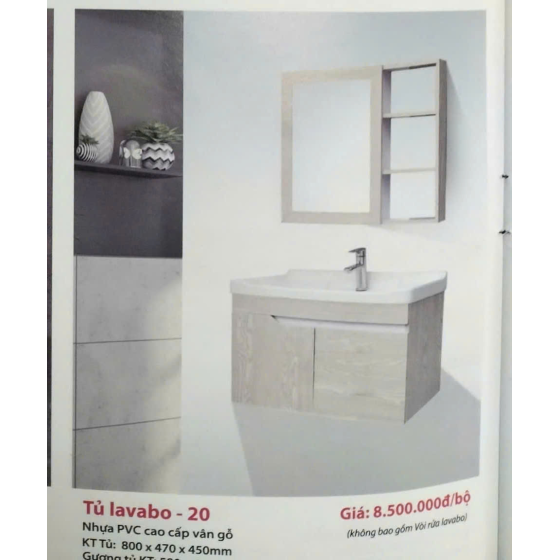Tủ lavabo Nuka 20