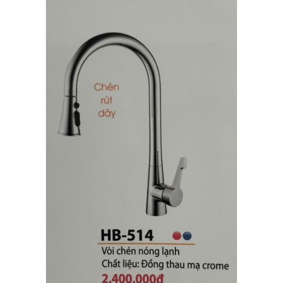 Vòi chén nóng lạnh Haphako HB-514