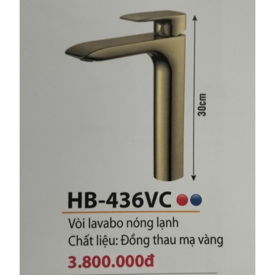 Vòi lavabo Haphako HB-436VC