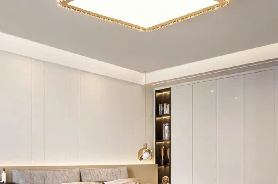 Đèn ốp trần led 3 chế độ sáng OT16VUONG