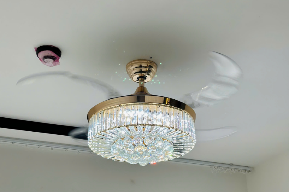 Quạt trần đèn cánh xếp QT4240