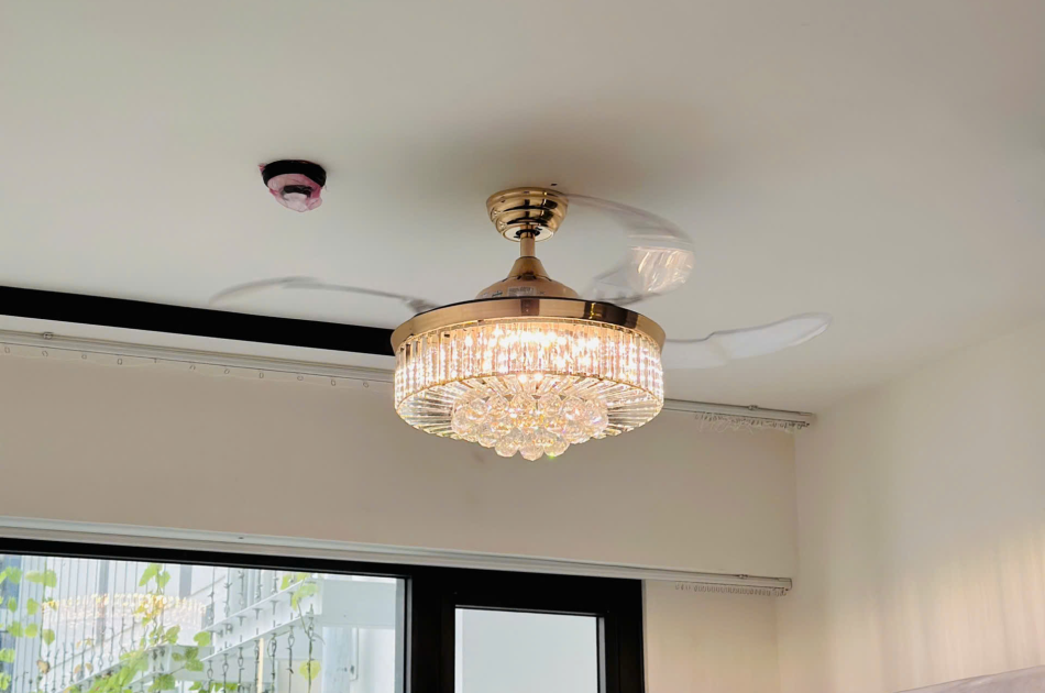 Quạt trần đèn cánh xếp QT4240