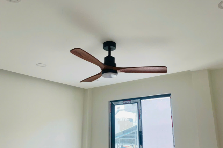 Quạt đèn cánh gỗ QT5247