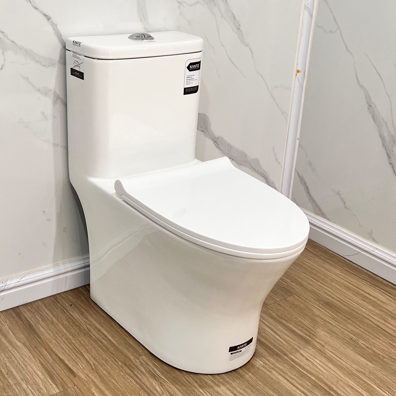 Bàn Cầu Một Khối Kante KT-8863