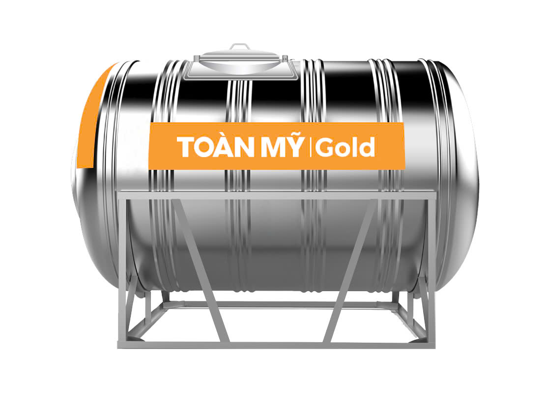 Bồn inox Toàn Mỹ Gold ngang từ 500L đến 5000L