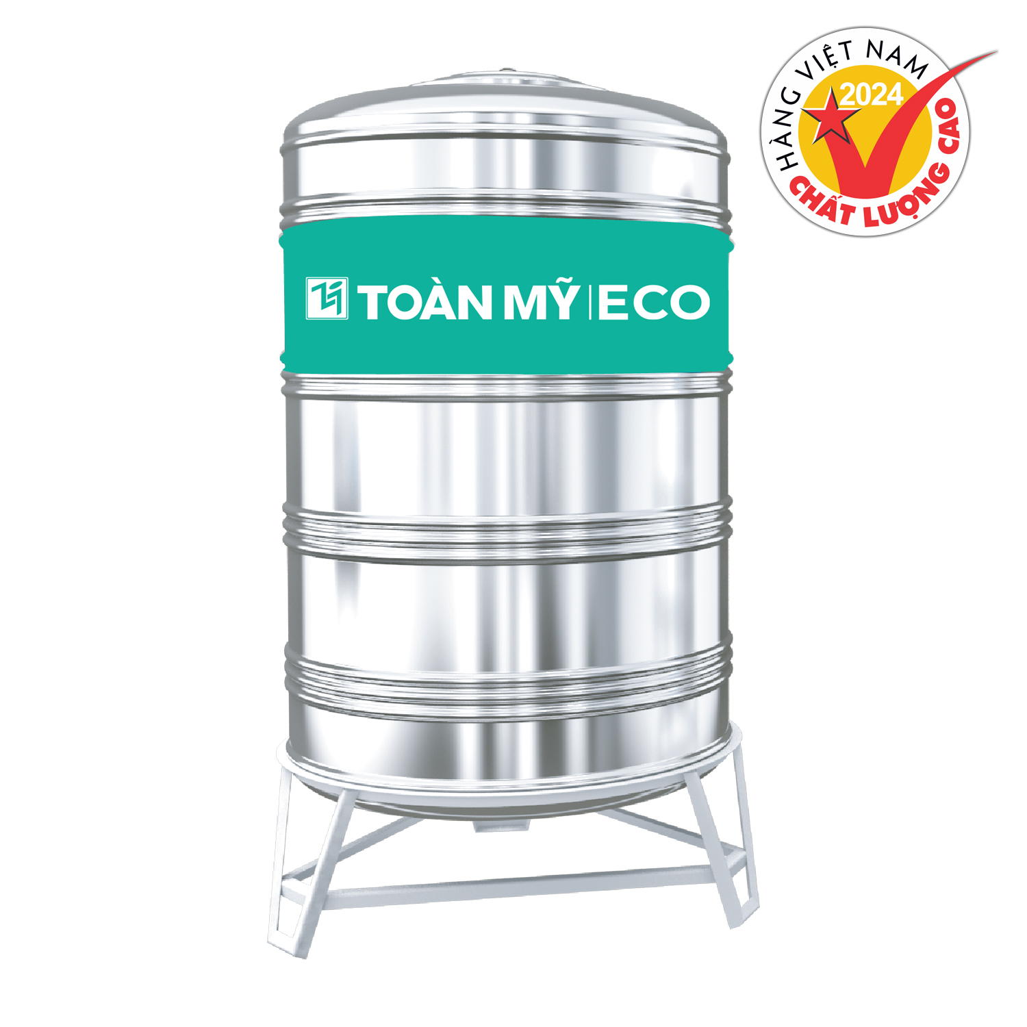 Bồn nước inox ECO Toàn Mỹ đứng từ 500L đến 5000L