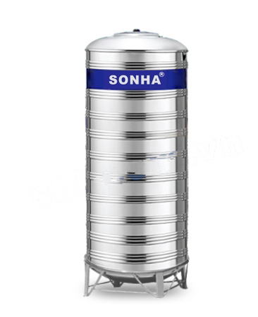 Bồn nước inox Sơn Hà 8000 lít-10000 lít-15000 lít đứng