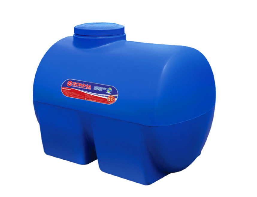 Bồn nước nhựa Sơn Hà từ 300L đến 2000L nằm