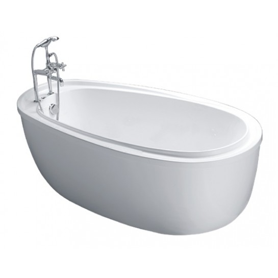 Bồn tắm Caesar AT6480 lập thể chân yếm 1,8m