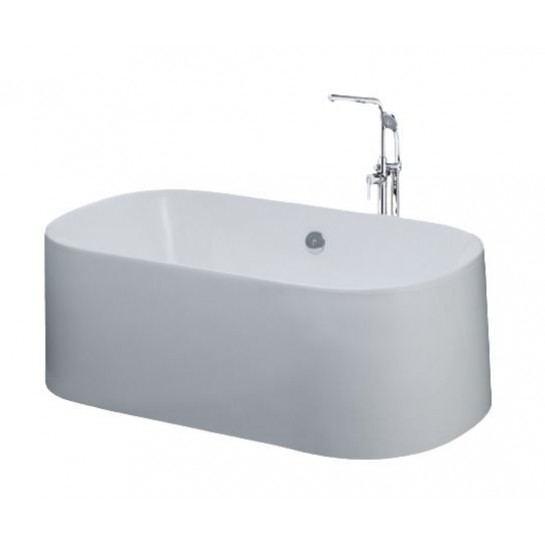 Bồn tắm lập thể chân yếm Caesar AT6350 1,55m