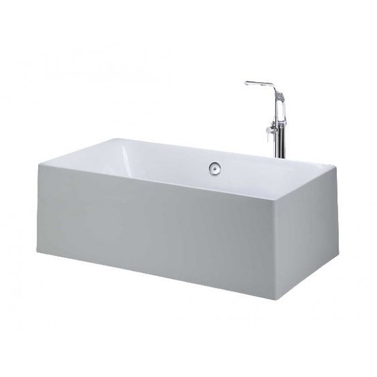 Bồn tắm lập thể chân yếm Caesar AT6250 1,55m
