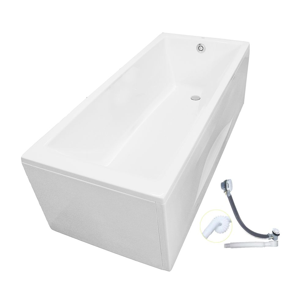 Bồn tắm yếm TOTO PAY1725VC#W/TVBF411 nhựa 17m gồm bộ xả thải