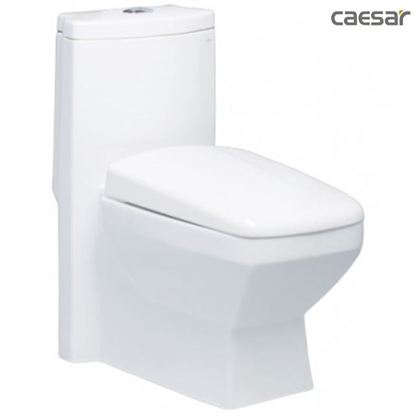 Bàn cầu Caesar CD1347 1 khối