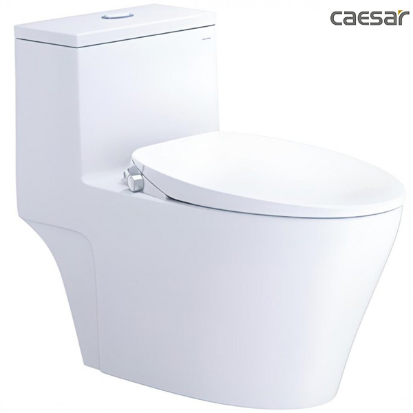 Bồn Cầu Nắp Rửa Cơ Caesar C1356F/TAF060 1 khối