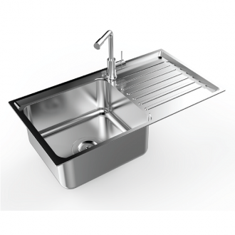 Chậu rửa inox Toàn Mỹ cao cấp TMS78D
