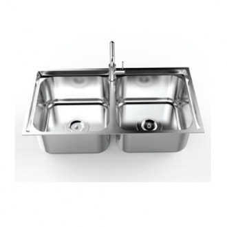 Chậu rửa Inox Toàn mỹ cao cấp TMS82D PRO