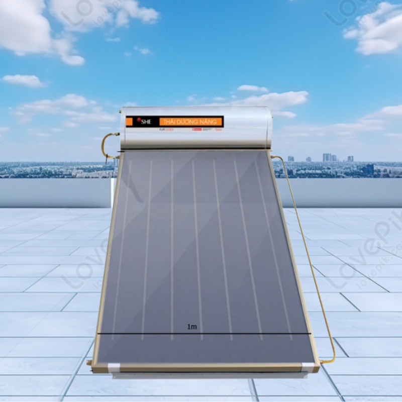 Máy nước nóng năng lượng mặt trời Flat Sơn Hà