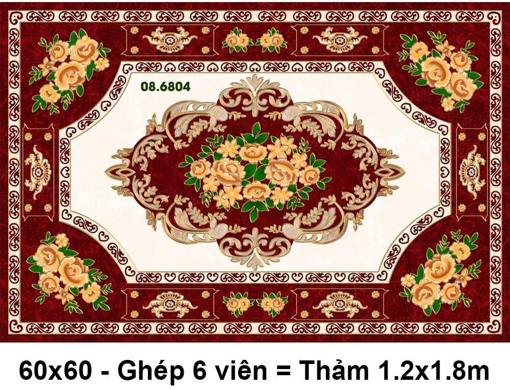 Gạch thảm Tasa 120x180cm 6804