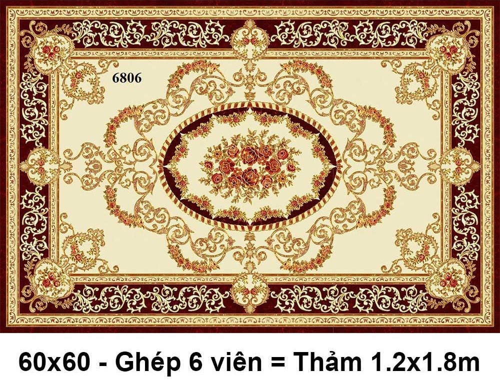 Gạch thảm Tasa 120x180cm 6806