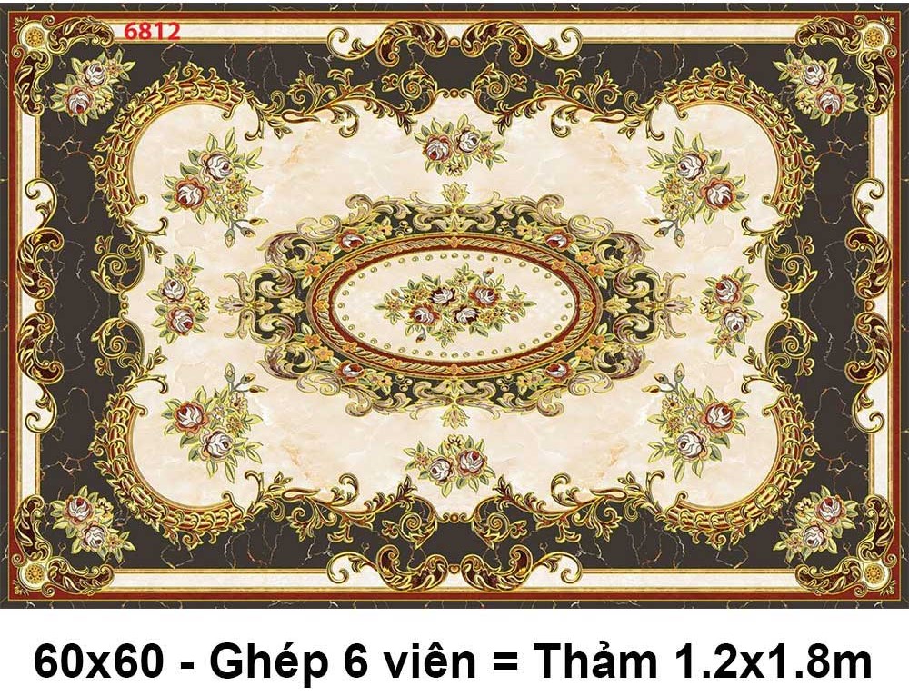 Gạch thảm Tasa 120x180cm 6812