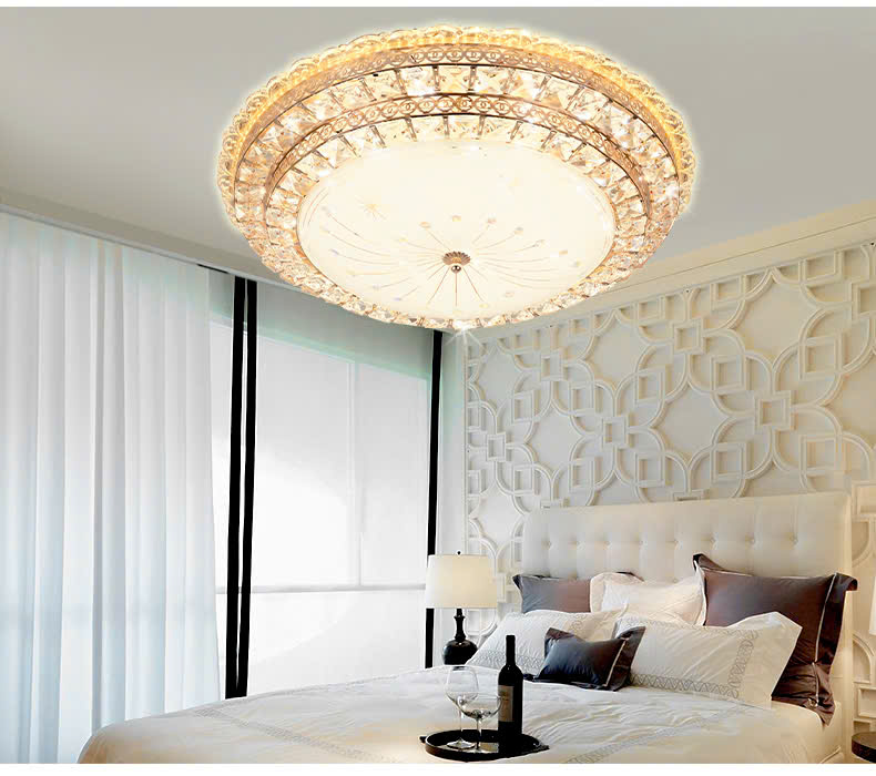 Đèn ốp trần pha lê cổ điển OPLH603