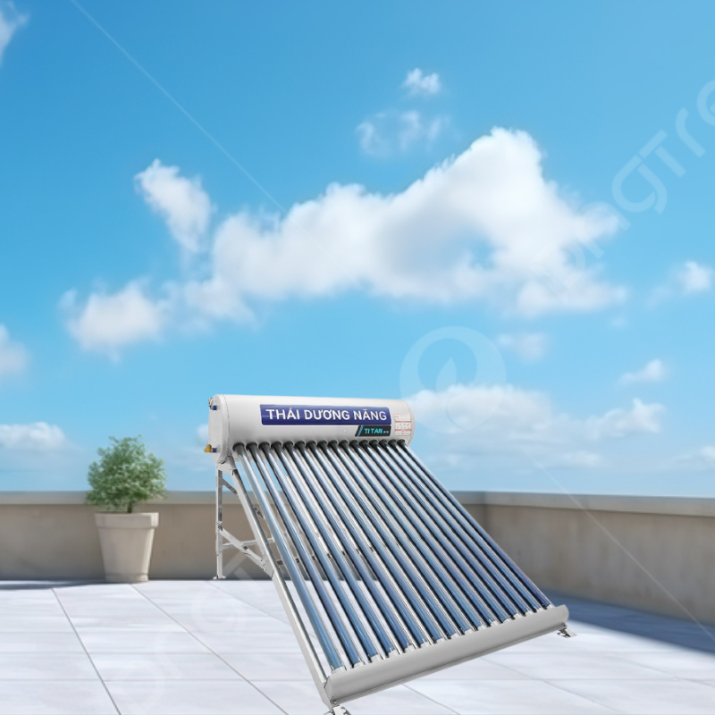 Máy nước nóng năng lượng mặt trời Titan Gold Sơn Hà