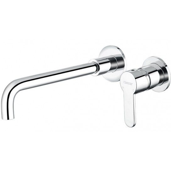 Vòi lavabo gắn tường Caesar B308C nóng lạnh