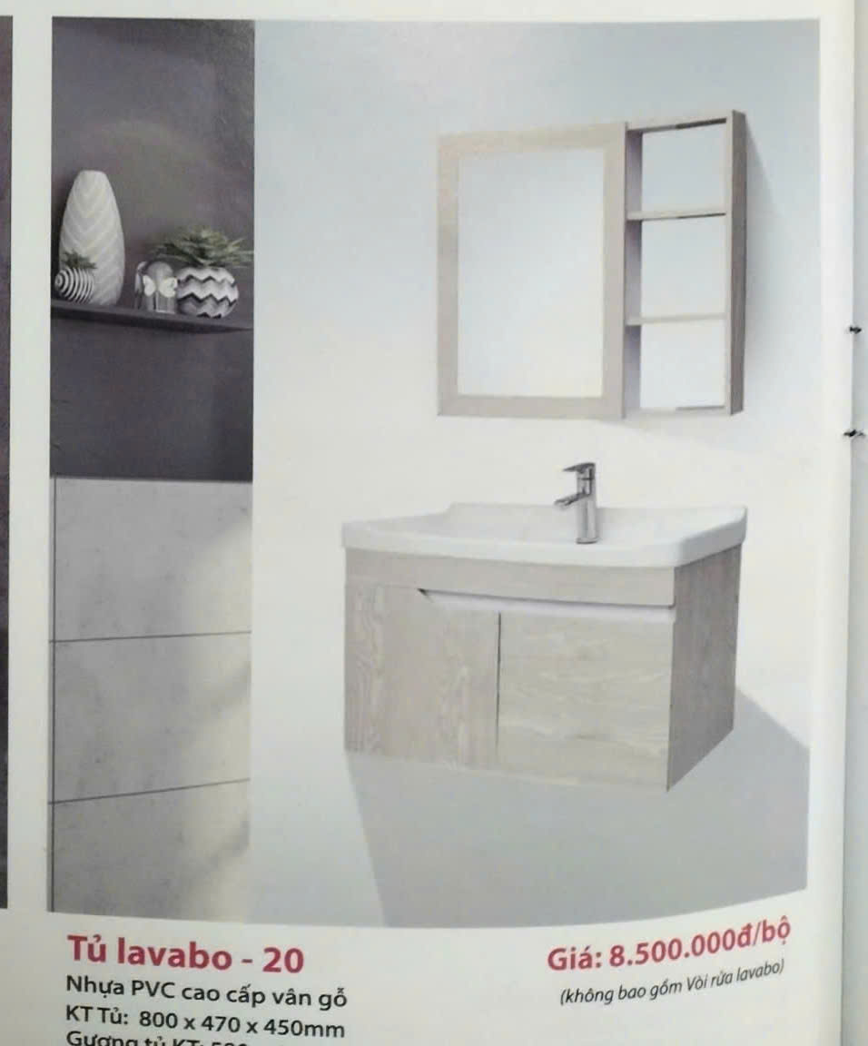Tủ lavabo Nuka 20