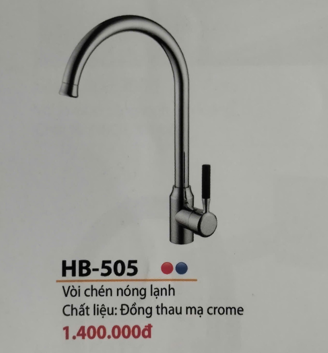 Vòi chén nóng lạnh Haphako HB-505