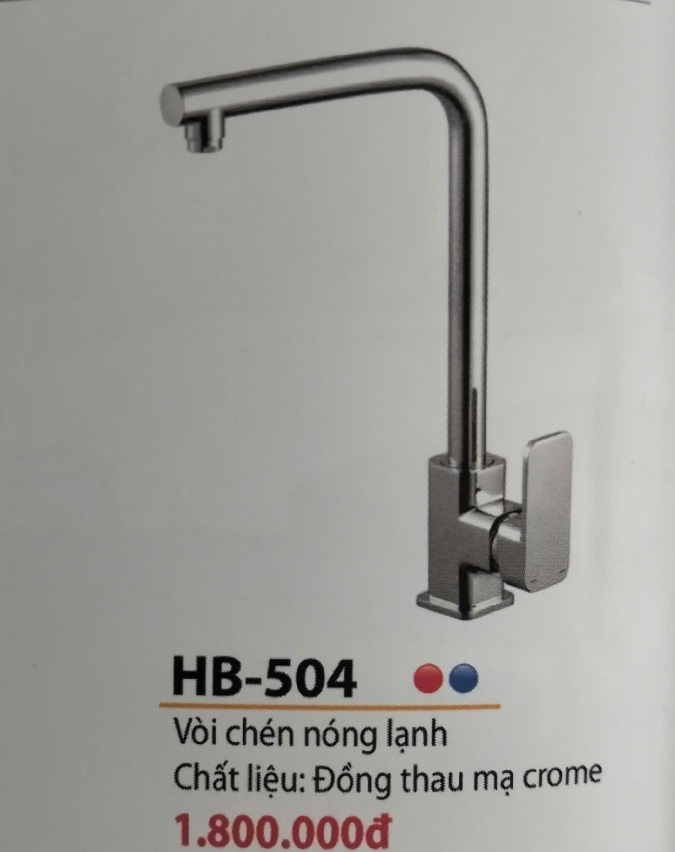 Vòi chén nóng lạnh Haphako HB-504