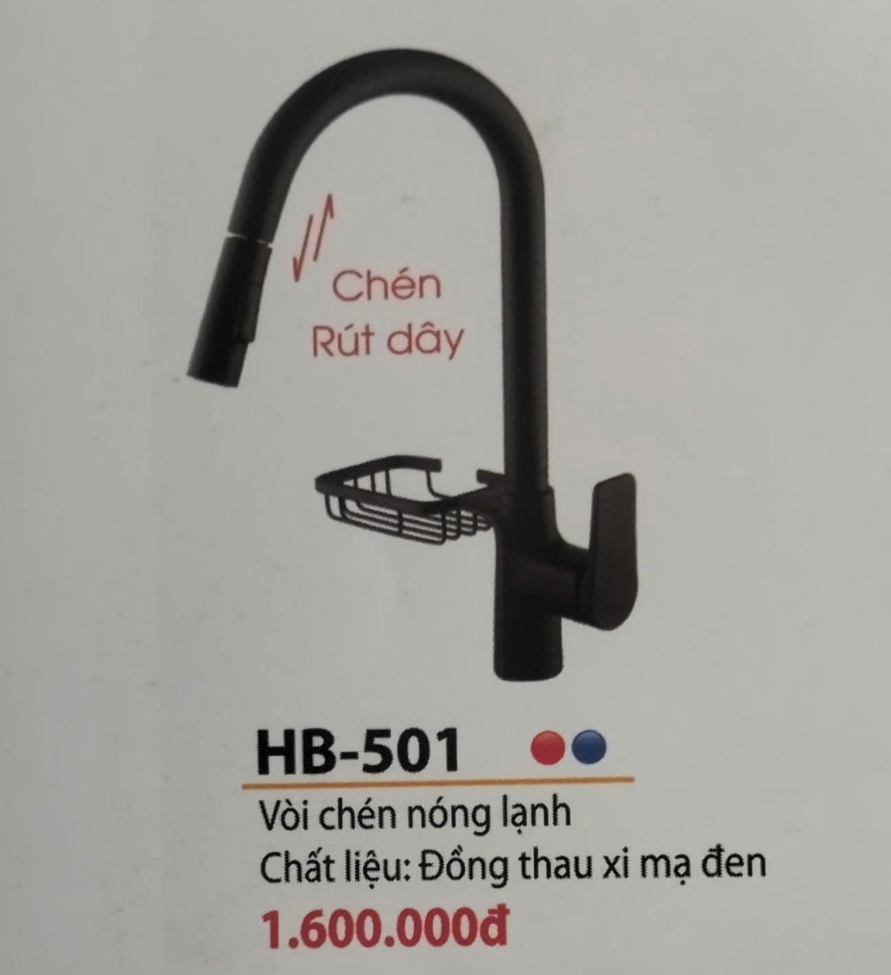 Vòi chén nóng lạnh Haphako HB-501