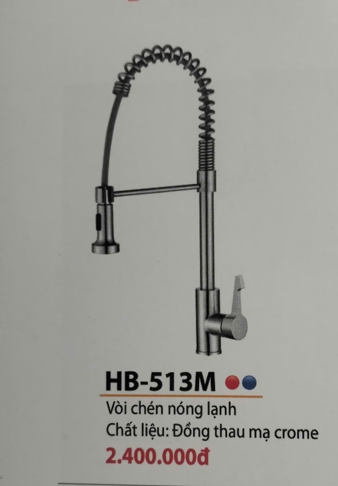 Vòi chén nóng lạnh Haphako HB-513M