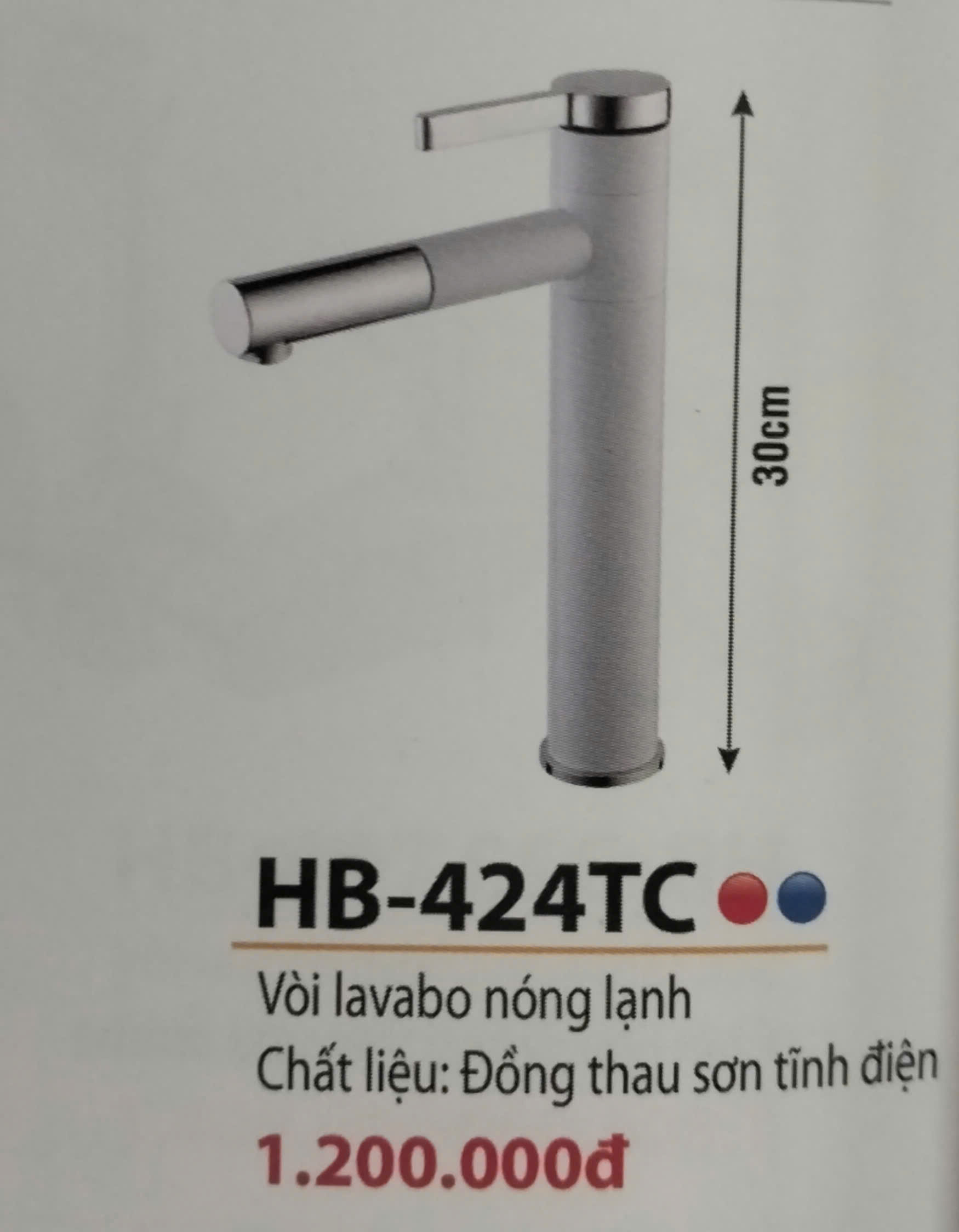 Vòi lavabo Haphako HB-424TC