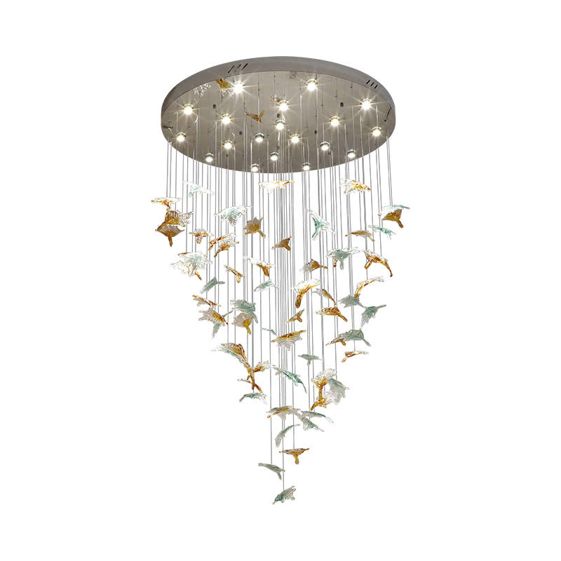 Đèn thả phòng khách cao cấp THD125T1200
