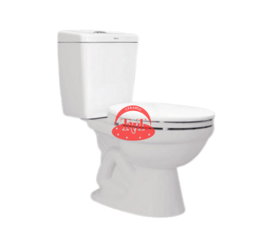 Bồn cầu Viglacera VT34 2 khối nắp thường/nắp êm